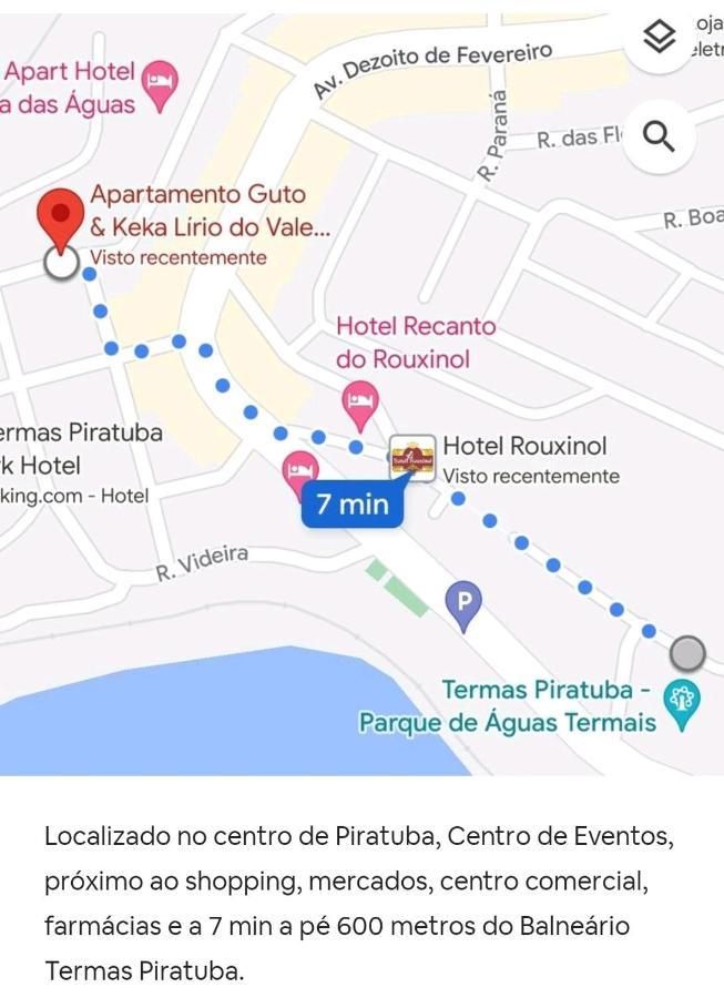 Apartamento Climatizado Familiar Novo Ed Lirio Do Vale Prox Ao Termas De Piratuba Sc ภายนอก รูปภาพ